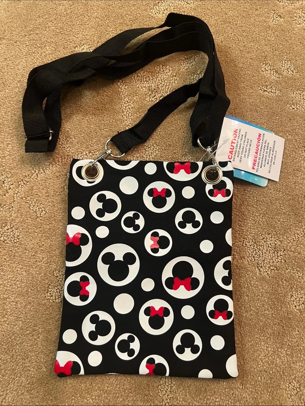NWT Jerry Leigh Disney Mickey Crossbody